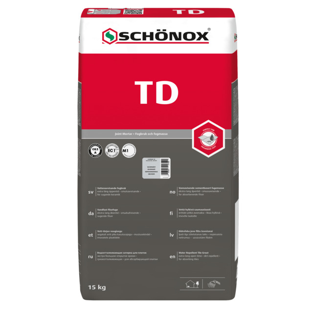 FOGBRUK SCHÖNOX TD SILVERGRÅ 15KG 487849 | Beijerbygg Byggmaterial